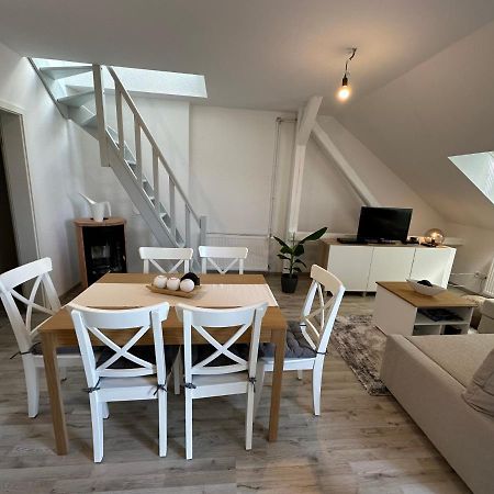 Gemuetliche Neurenovierte Dachgeschosswohnung Erfurt Exterior foto
