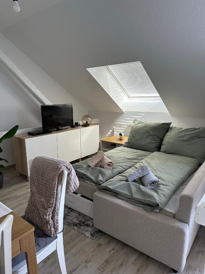 Gemuetliche Neurenovierte Dachgeschosswohnung Erfurt Exterior foto